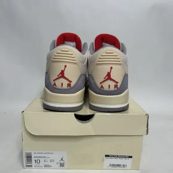 Nike Shoes Air Jordan 3 Retro SE “Muslin” 2024 - Picture 5 of 9